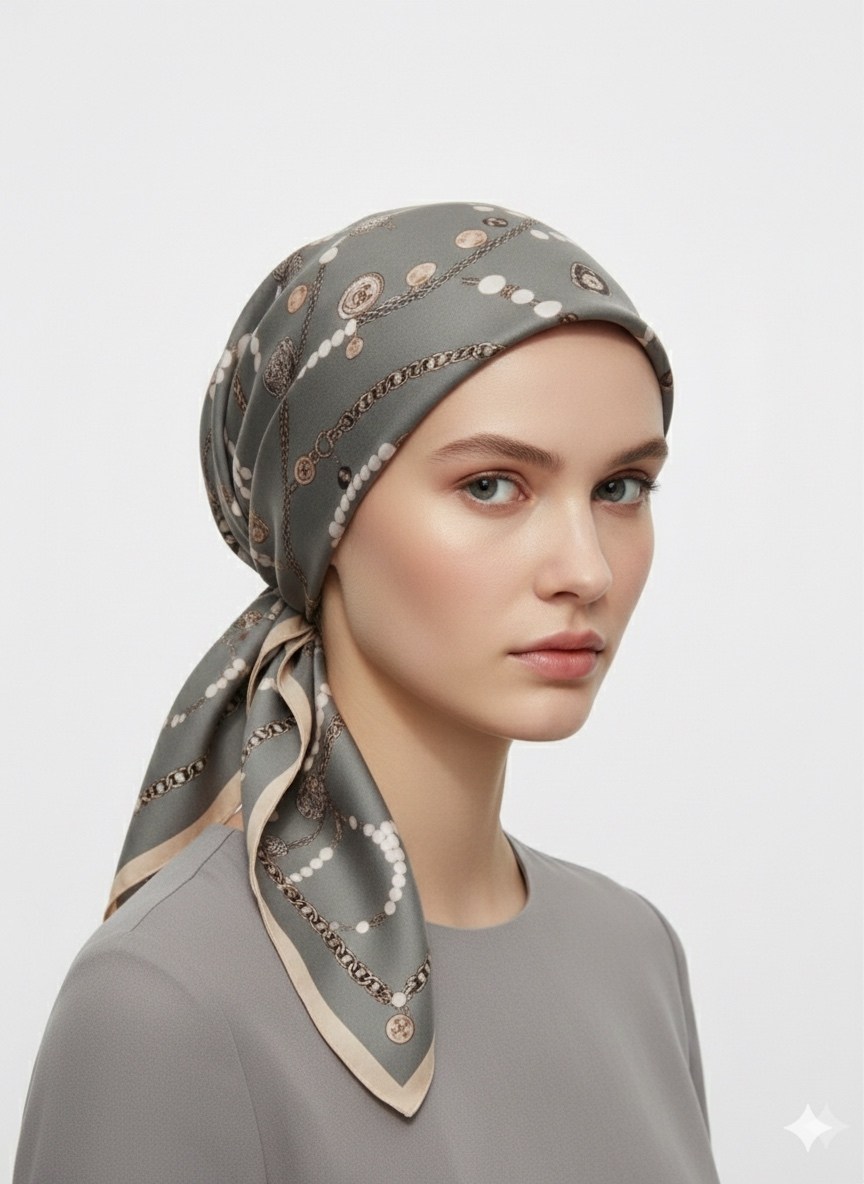 платок unobananza,платок,женский платок,шелковый платок,платок шелковый женский косынка на голову