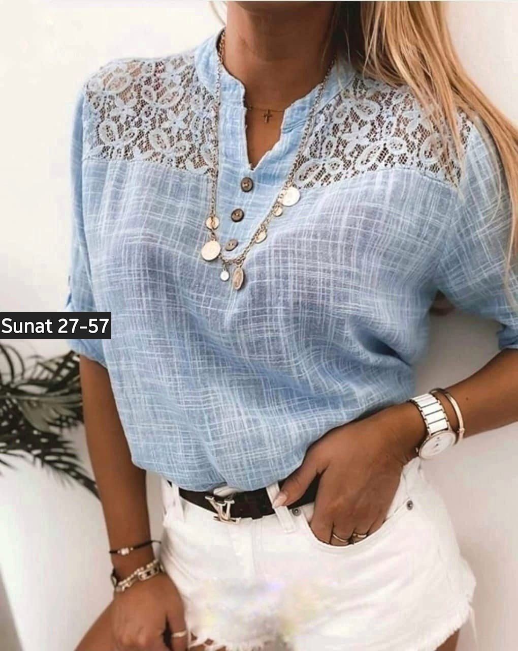 женская повседневная блузка,блузка женская,блузка ажурная,блузка для женщин,блузка с кружевами