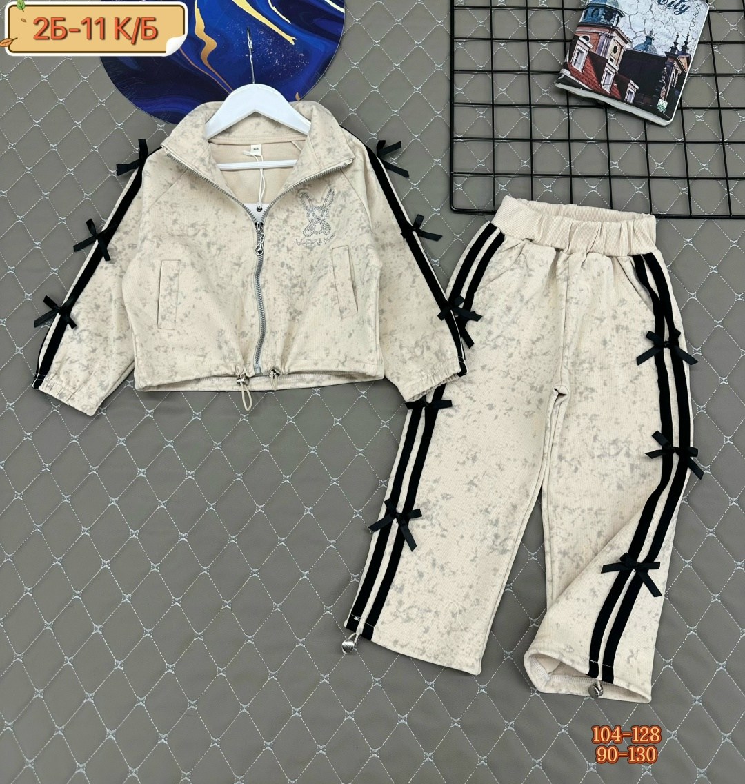 комплект трикотажный для девочек: толстовка, брюки сиреневый,спортивные костюмы для девочек,костюм для девочки,одежда для девочек,костюм из флиса