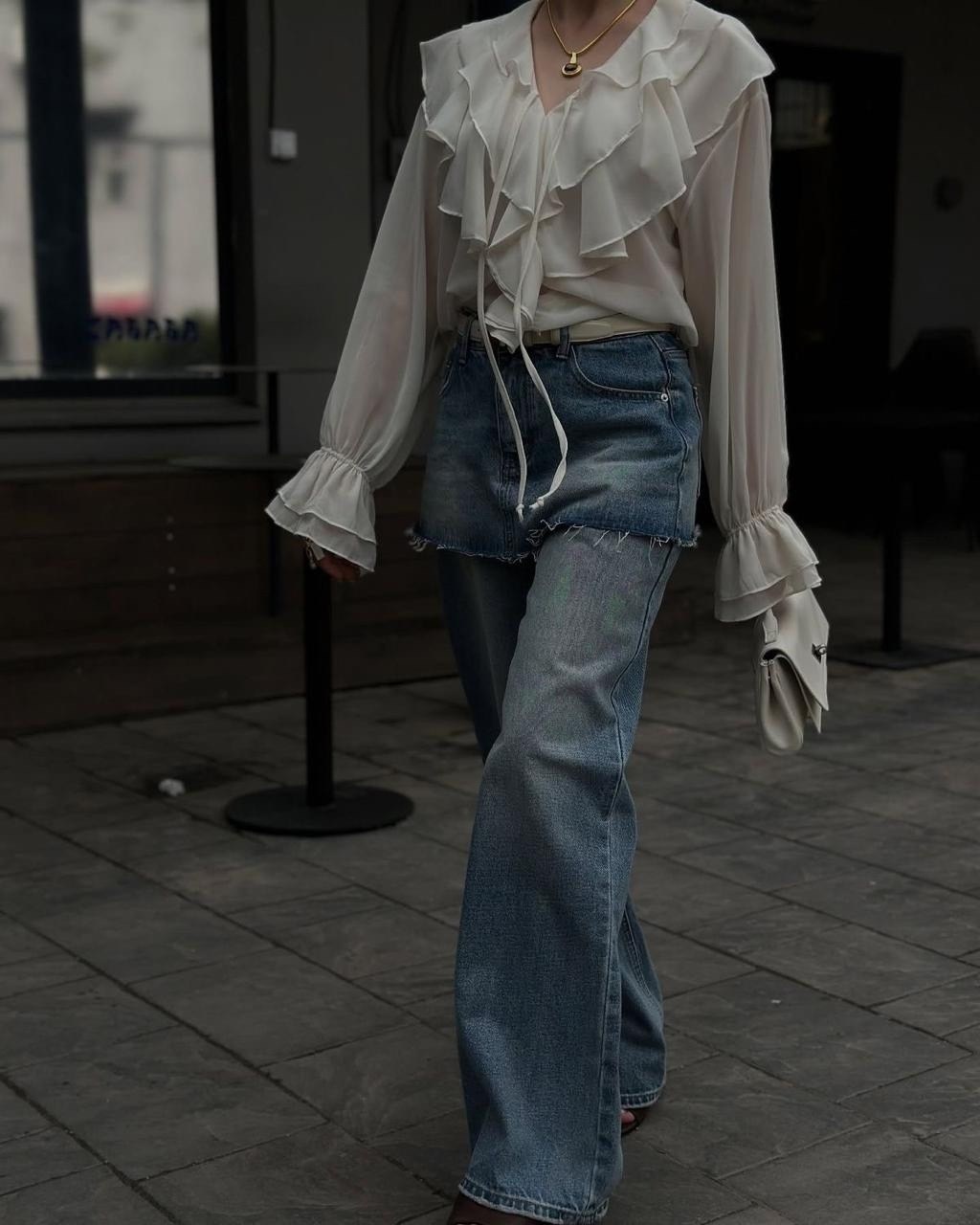 блузка стильная,элегантная блузка,блузка с оборками,блузка роскошная,рубашка с рюшами полупрозрачная