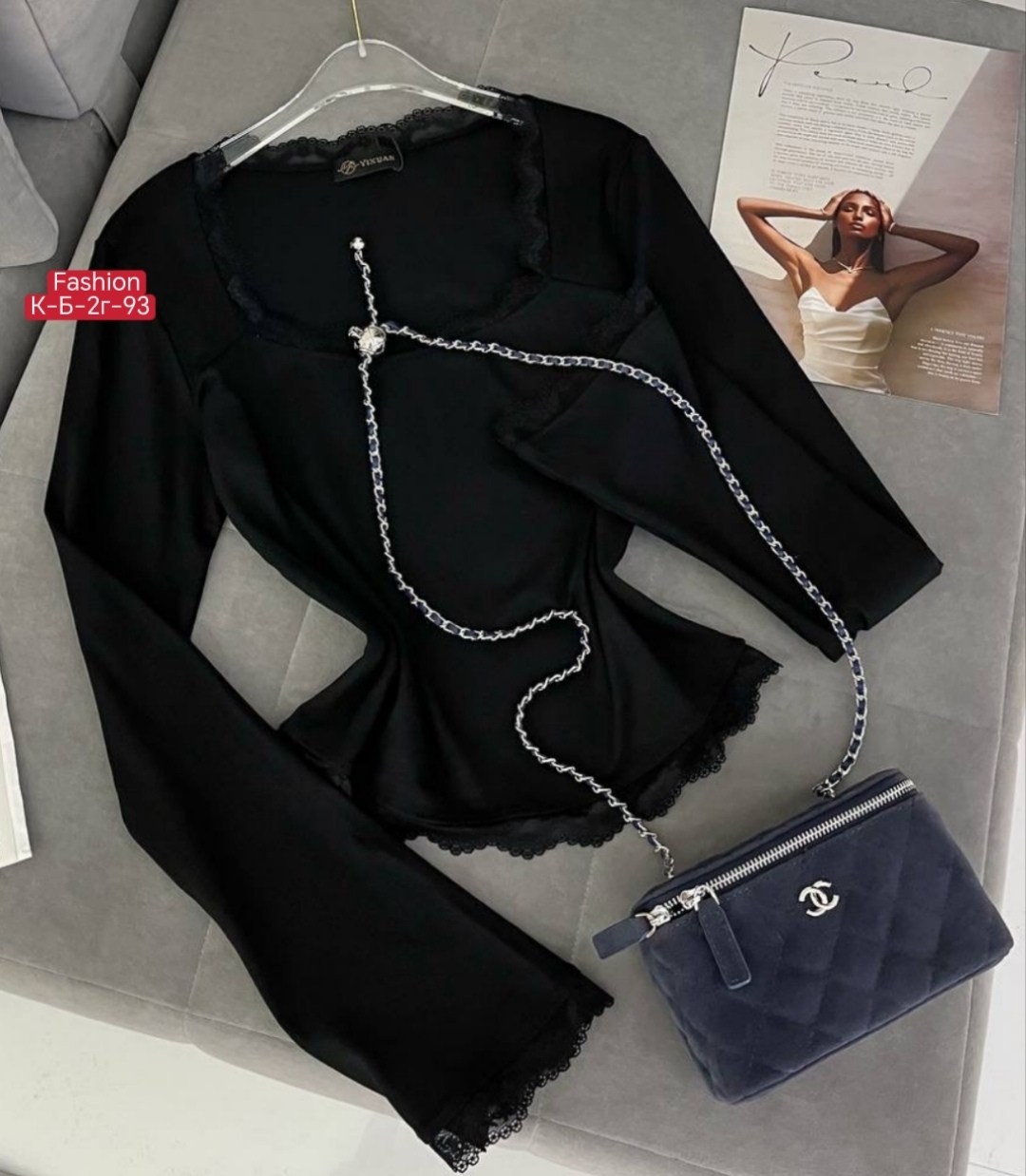 девушка,кружевной топ с длинными рукавами,топ с длинными рукавами,блузка модная,женская мода