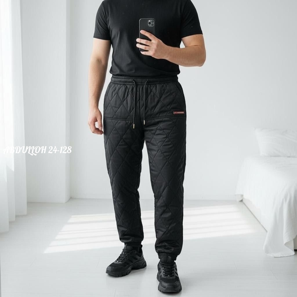 штаны на синтепоне,брюки для мужчин,брюки стеганые,брюки универсальные,брюки утепленные мужские