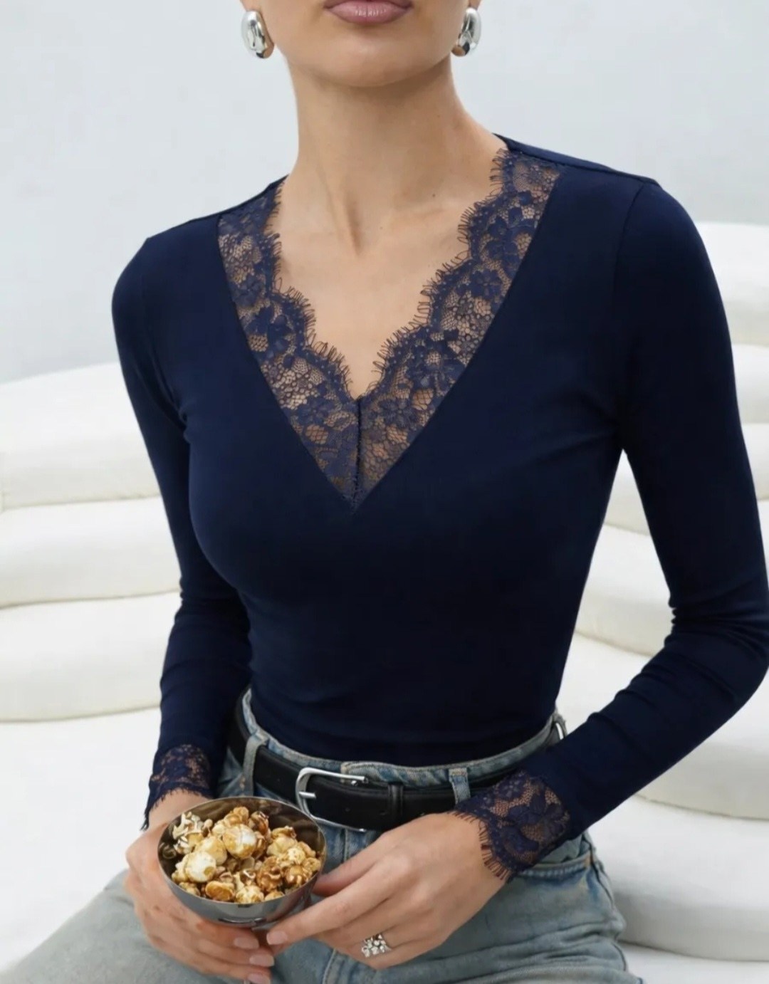 кружевная блузка,женская блузка,блузка стильная,женская кружевная блузка с длинным рукавом,блузка модель