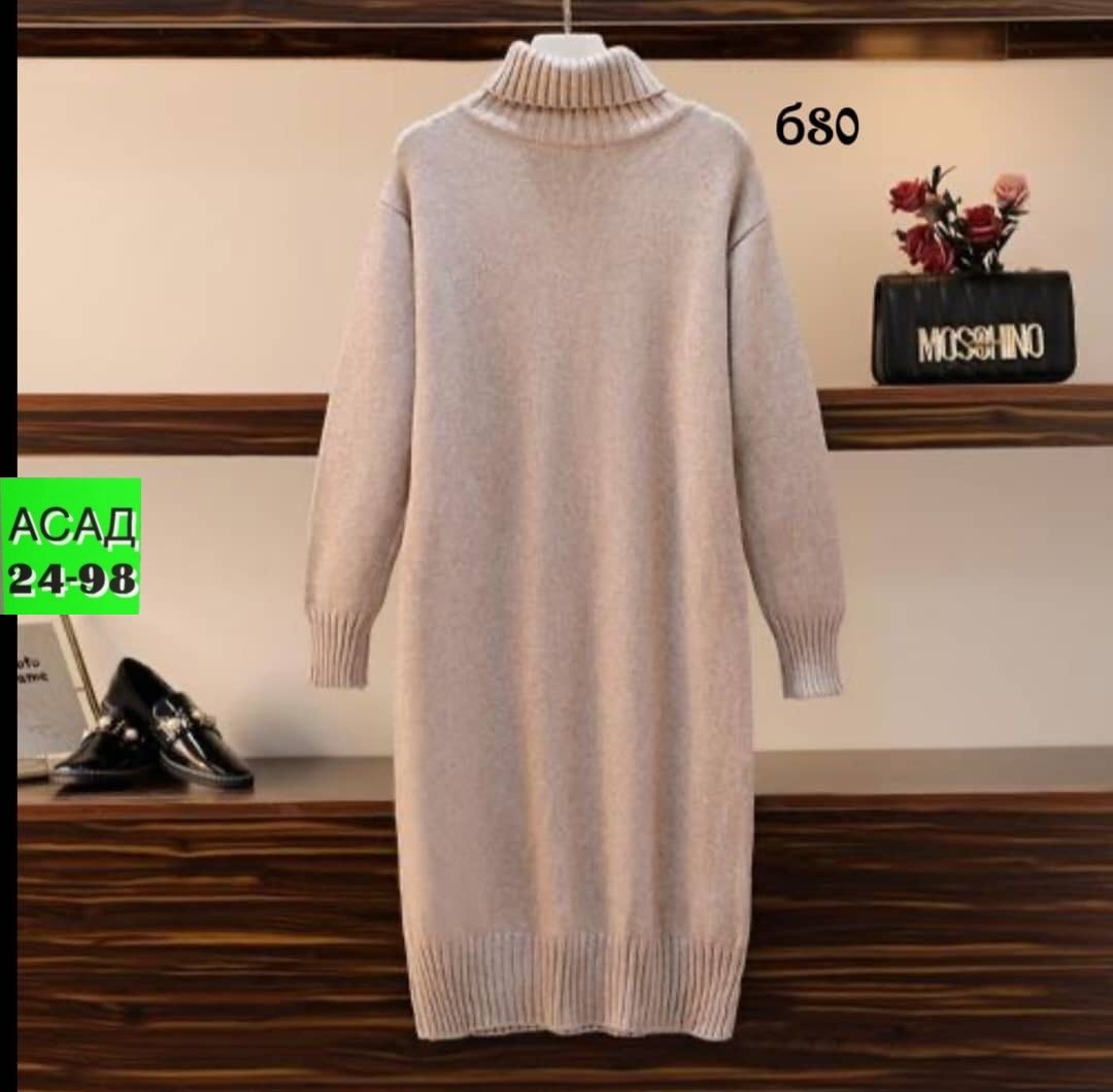 платье свитер макси большой размер,теплое платье свитер,платье вязаное женское,длинный свитер,вязаное платье