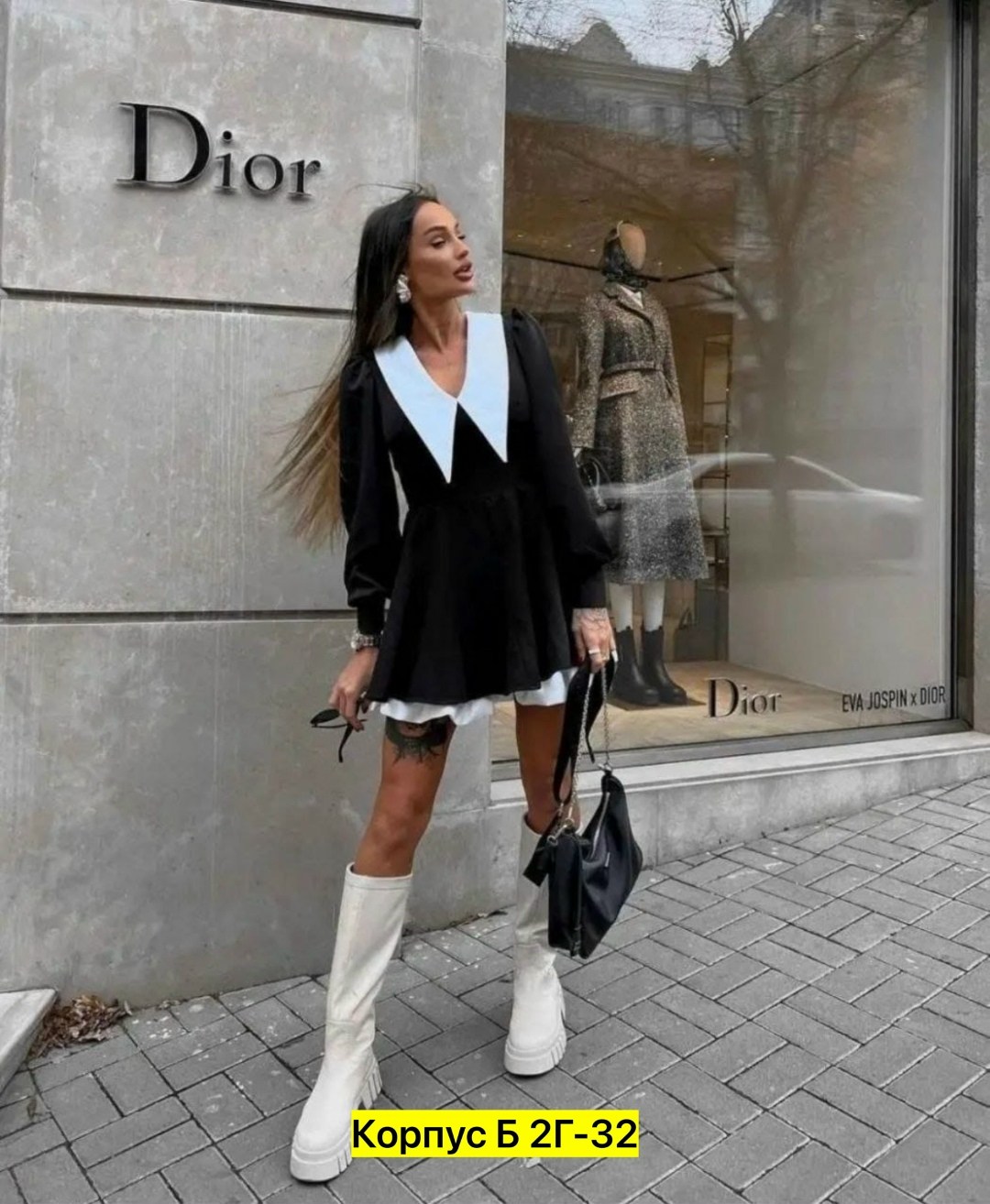 черное платье с белым воротником,платье с воротником,стиль одежды,платье,школьное платье