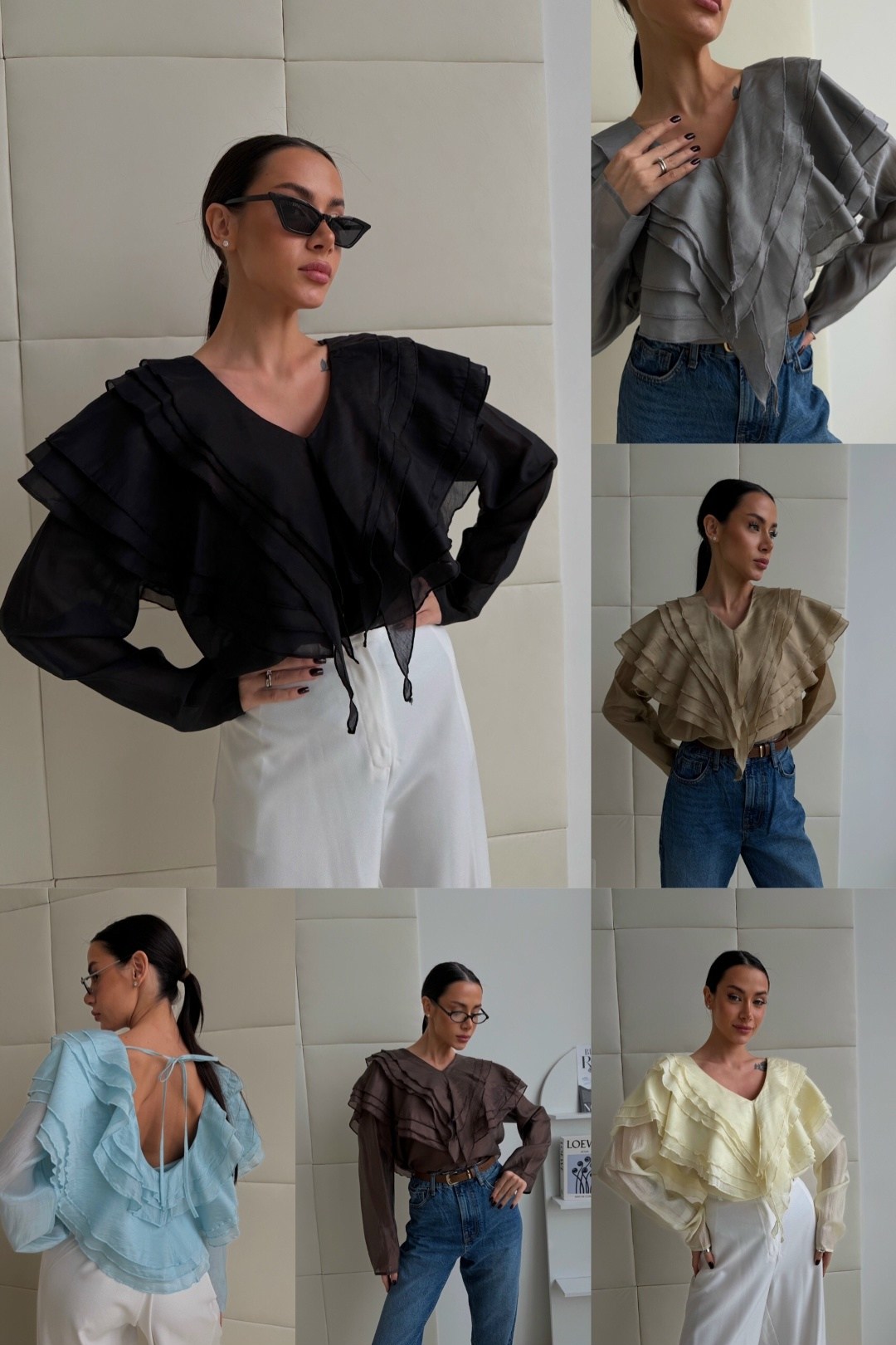 блузка с оборками,блузка элегантная,блузка стильная,блузка с рюшами,нарядная блуза