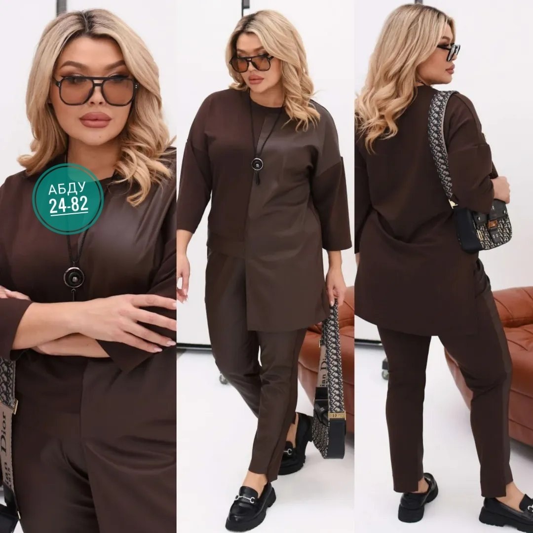 костюм брючный больших размеров mo&li,костюм женский брючный,стильные костюмы,костюм с брюками,брючный костюм больших размеров