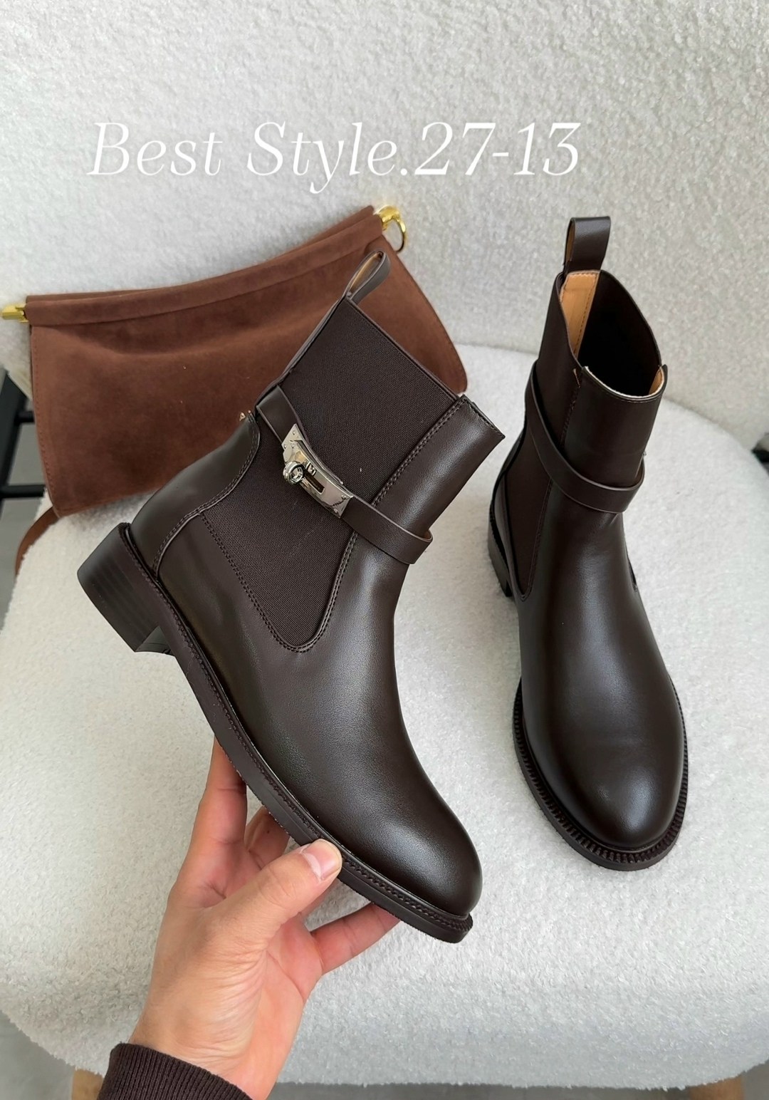 ботинки hermes,,женская , повседневные,женские ботинки