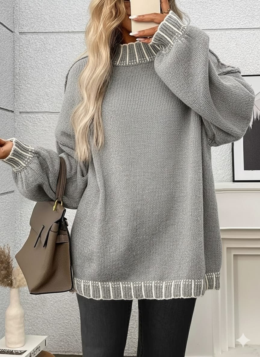 свитер,вязаный свитер,женский свитер,модный джемпер,свитер оверсайз