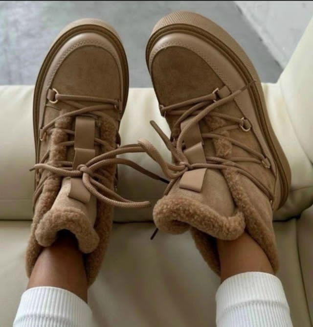 ,зимняя женская ,ботинки замша,угги женские зимние, женская