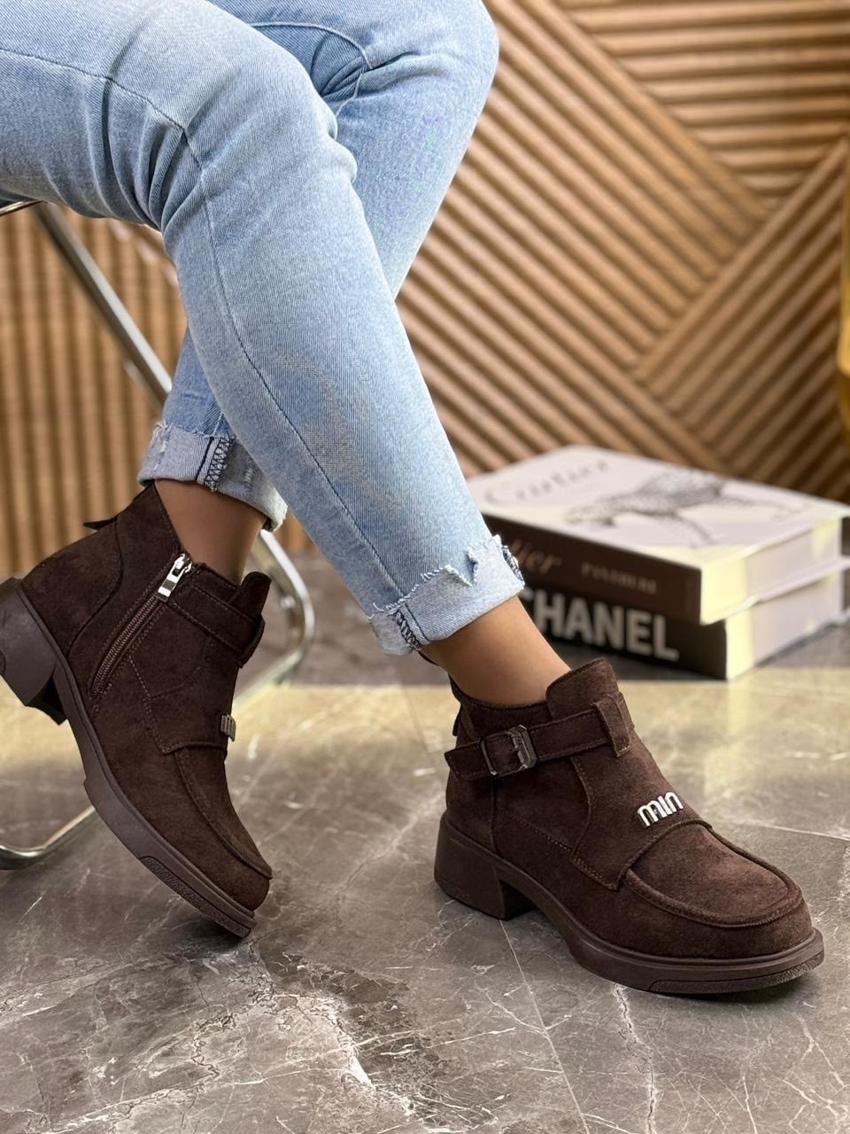 ,ботинки miu miu, женская,женские ботинки,ботинки замш