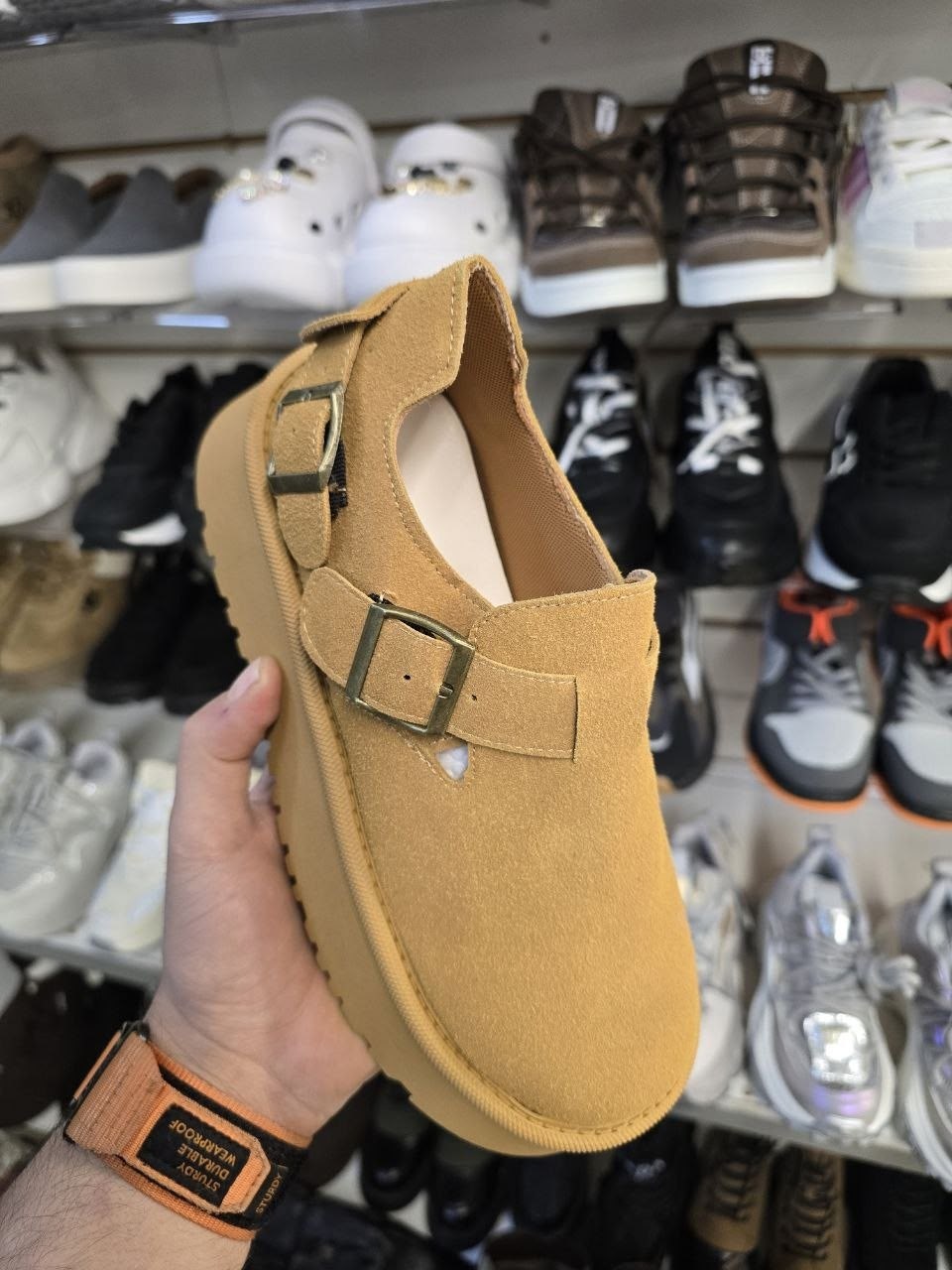 , женская,удобная ,повседневная ,замшевая