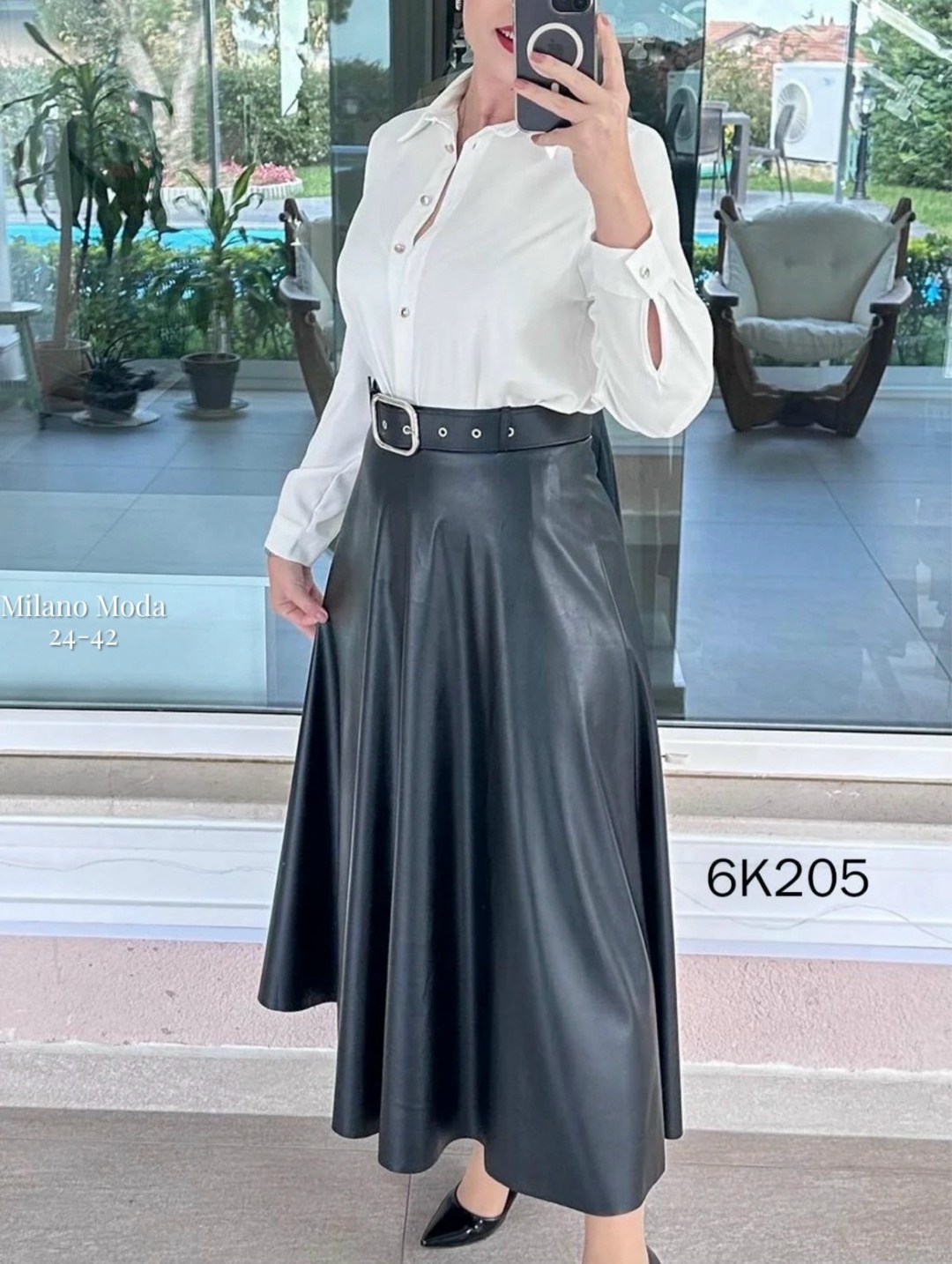 кожаная юбка макси,кожаная юбка-хиджаб черного цвета,юбка кожаная,длинная кожаная юбка,юбка женская длинная трапециевидная до середины икры с поясом и высокой талией