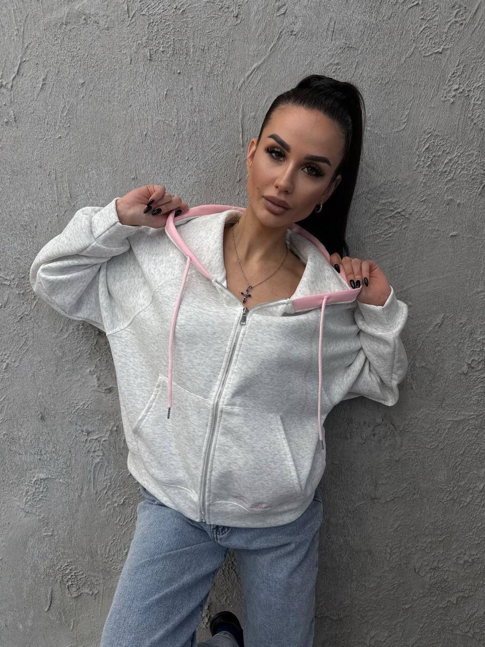 толстовка женская,толстовка спортивная теплая на молнии fashion_ellie,толстовка флис,кофта женская,толстовка