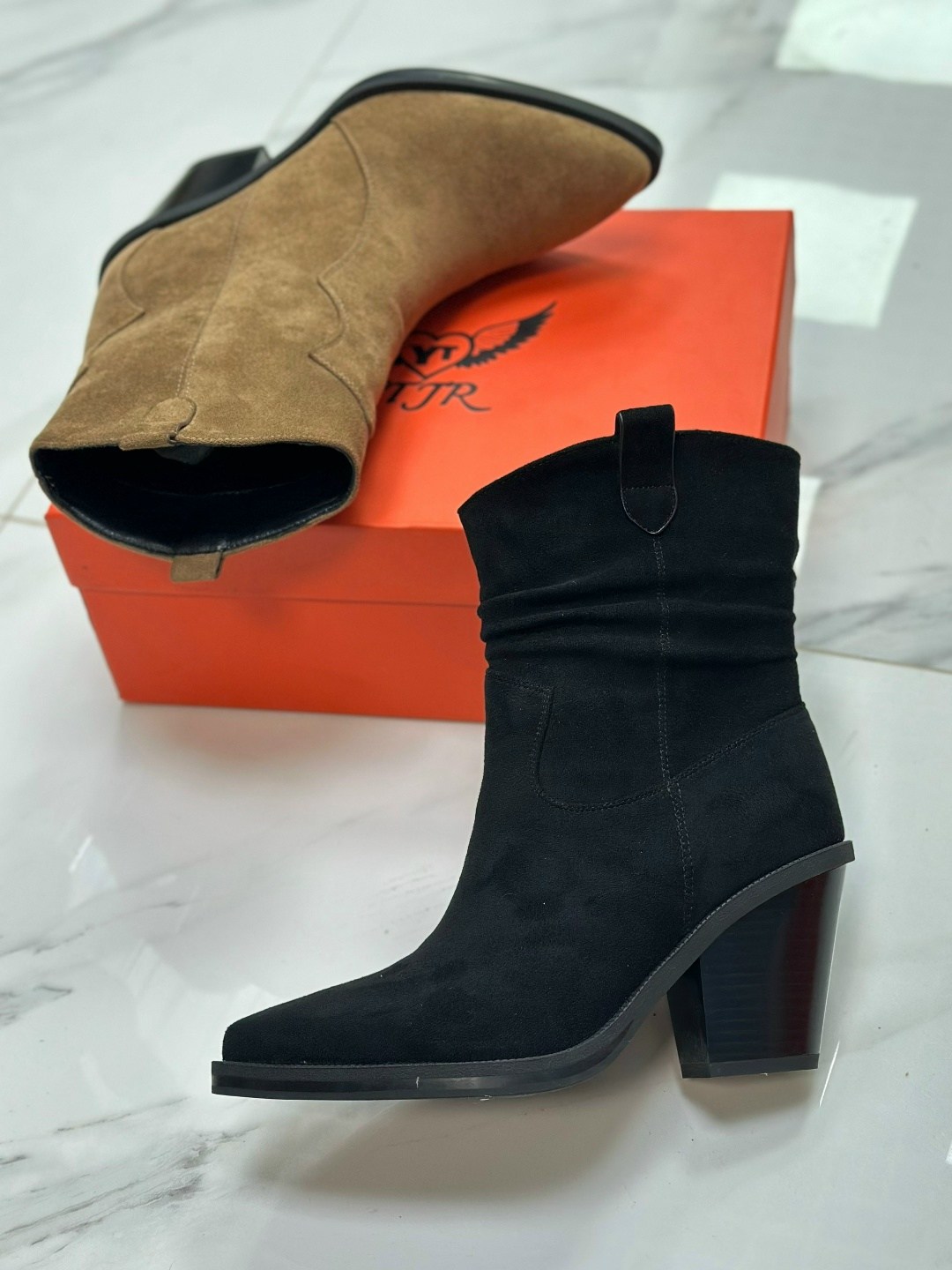 ,сапоги изабель марант казаки,замшевые казаки,зимние классические женские ботинки челси из коровьей замши с острым носком на танкетке,казаки замшевые женские