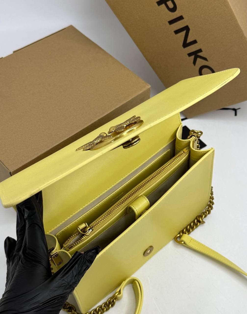 сумка pinko,сумка pinko женская,pinko сумка на плечо,сумка кросс-боди женская pinko love bag click simply черный,сумка pinko желтый