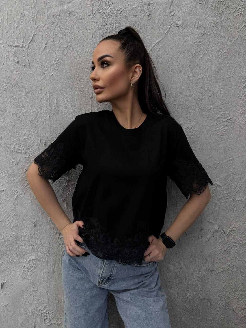 женская футболка,футболка с кружевами,футболки белые,одежда для женщин,блузка кружевная