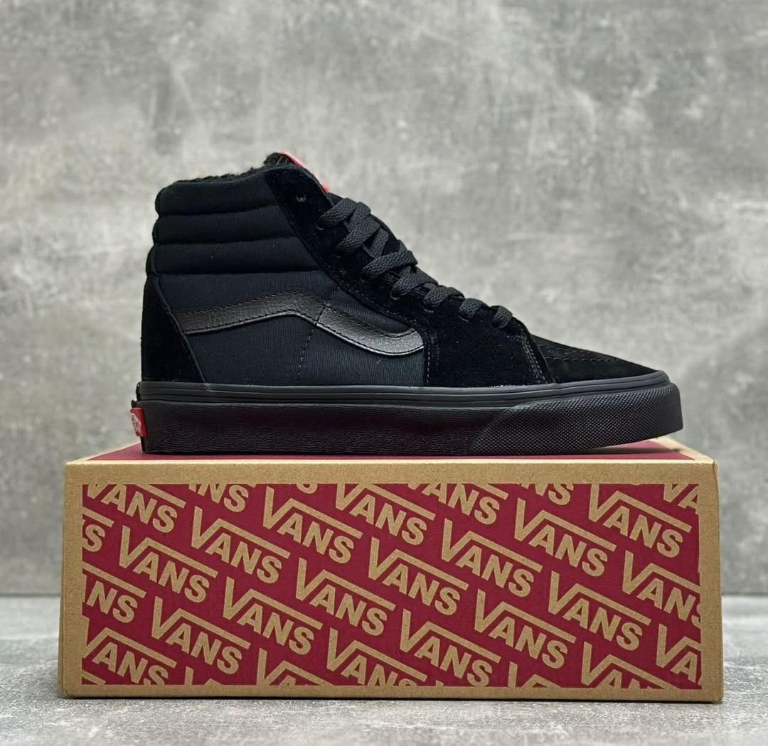 кеды vans sk8-hi black suede черный,черные кроссовки унисекс sk8-hi vans,кеды vans sk8-hi black suede,кеды мужские vans,