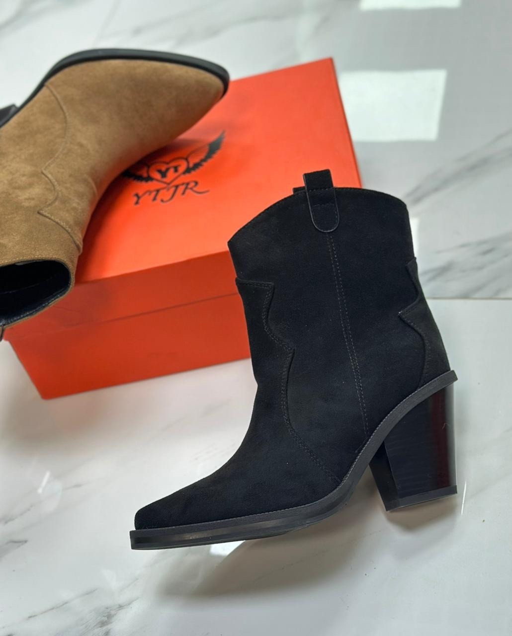 ,полусапоги женские,ботильоны женские,казаки замшевые эконика, женская