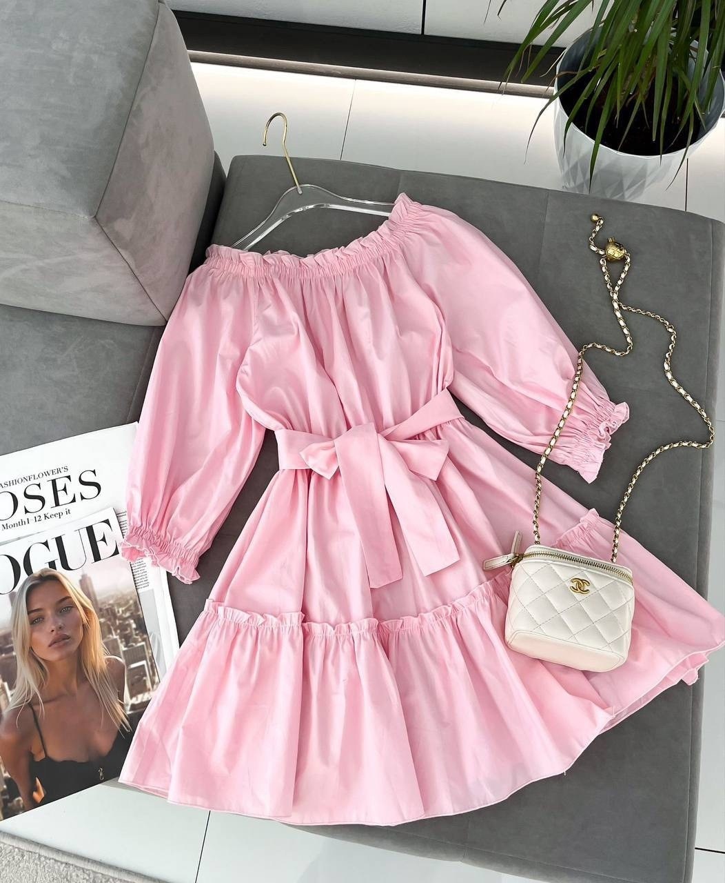 платье голубое,летнее платье,голубое летнее платье с длинным рукавом и рюшами,платье с поясом,платье