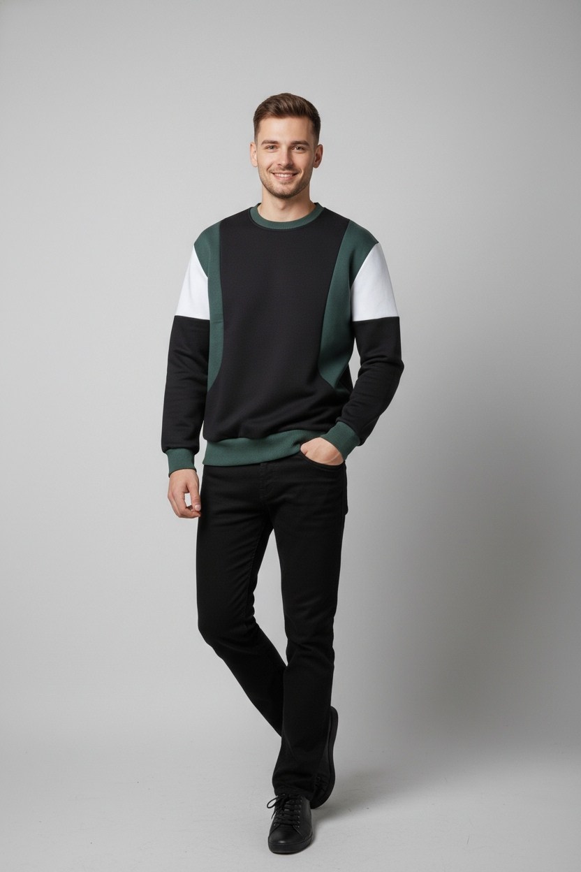 зеленый свитшот,мужские свитшоты,толстовки свитшот,свитшот мужская,свитшот базовый