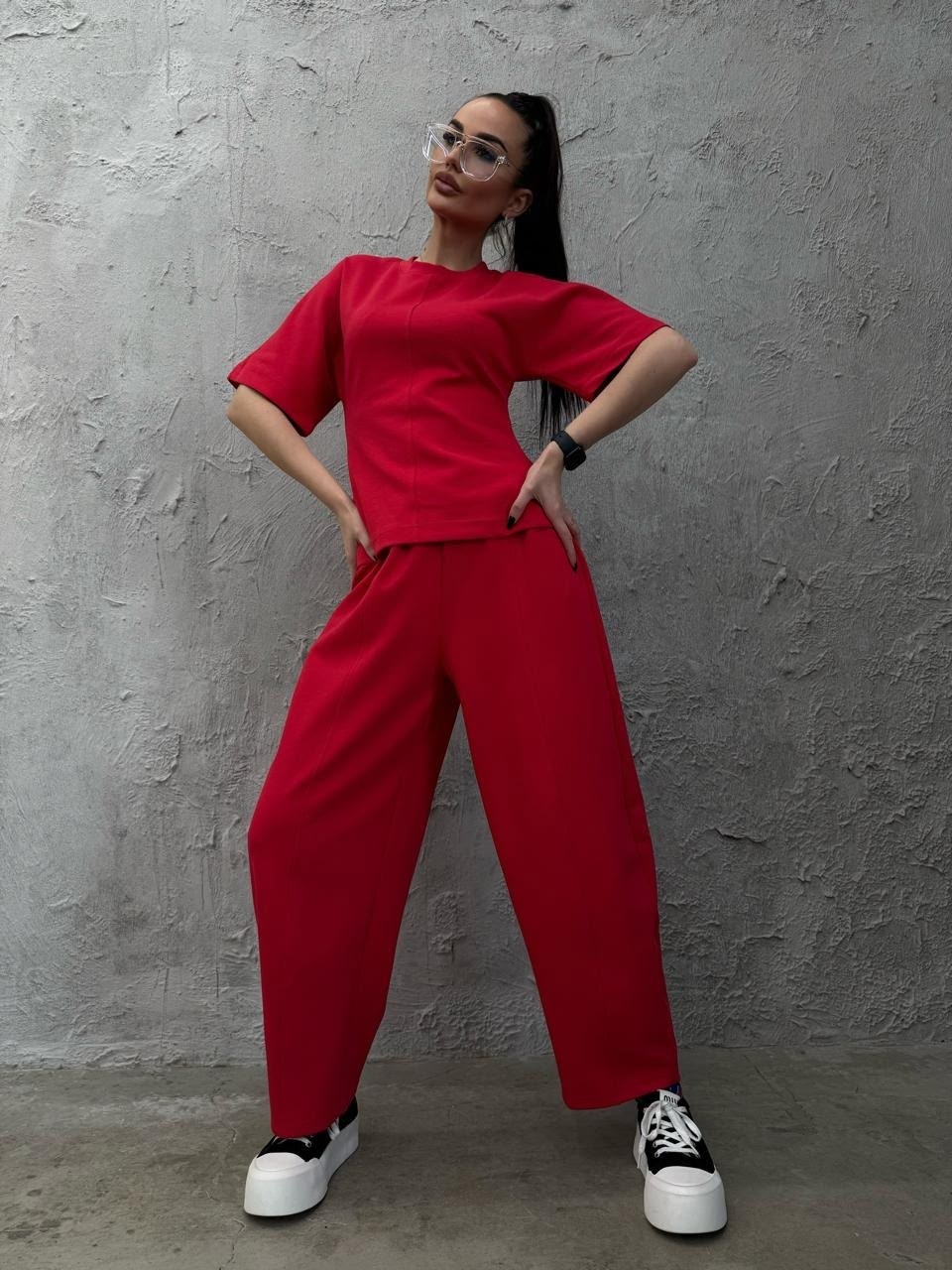 трикотажные костюмы,костюм женский трикотажный,костюм оверсайз,костюм с брюками,костюм женский тройка
