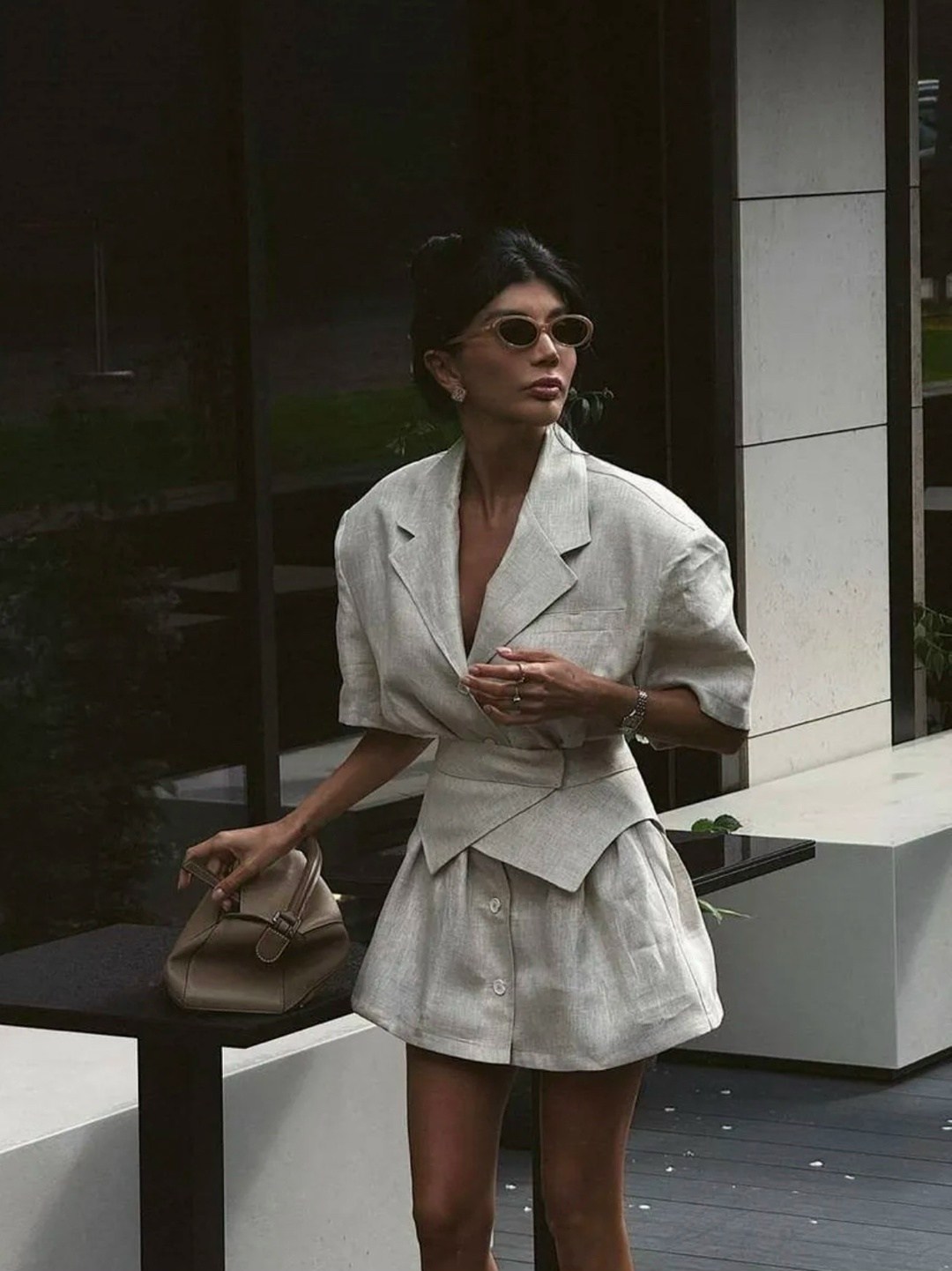 модные образы,стильные наряды,костюм с юбкой,мода и стиль