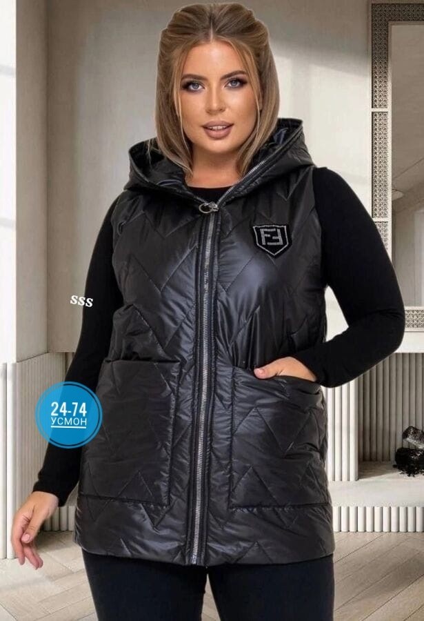 женская жилетка больших размеров,жилетка женская,жилетка женская демисезонная,женские жилеты,жилет женский большие размеры