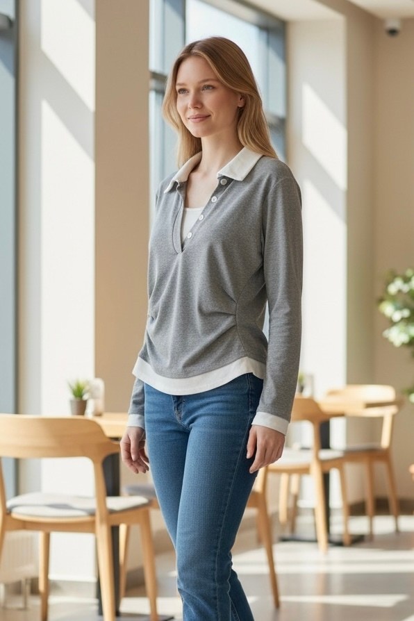 кофта женская,поло с длинными рукавами,поло женская,long sleeve shirt,одежда женская