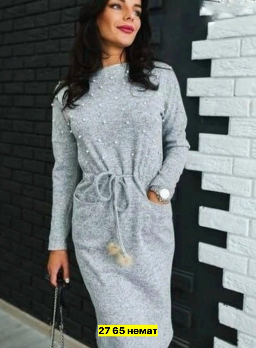платье из ангоры,платье ангора,платье женские,платье из ангоры ,теплое платье с бусинами