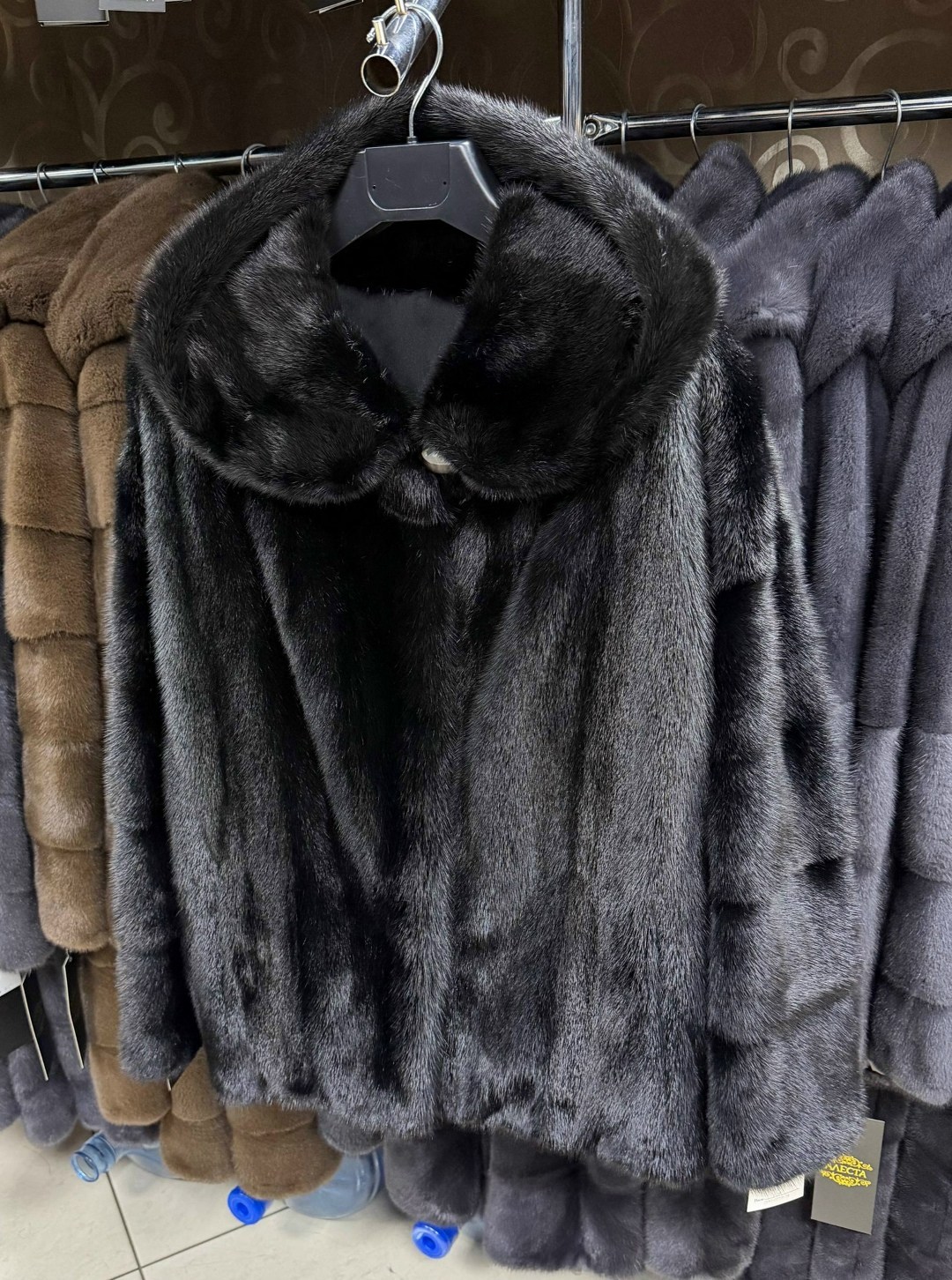 шуба норковая,шубка из меха европейской норки с капюшоном 80 см,шуба норка,шубка из меха европейской норки с капюшоном,шуба норковая с капюшоном