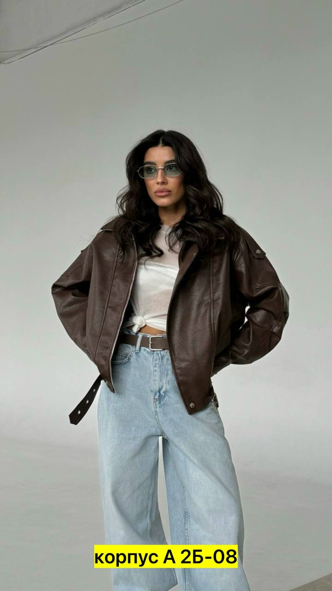 кожаные куртки,куртка из экокожи,женская кожаная куртка,женская куртка из искусственной кожи,куртка косуха h&f b женская оверсайз арт: 28918766