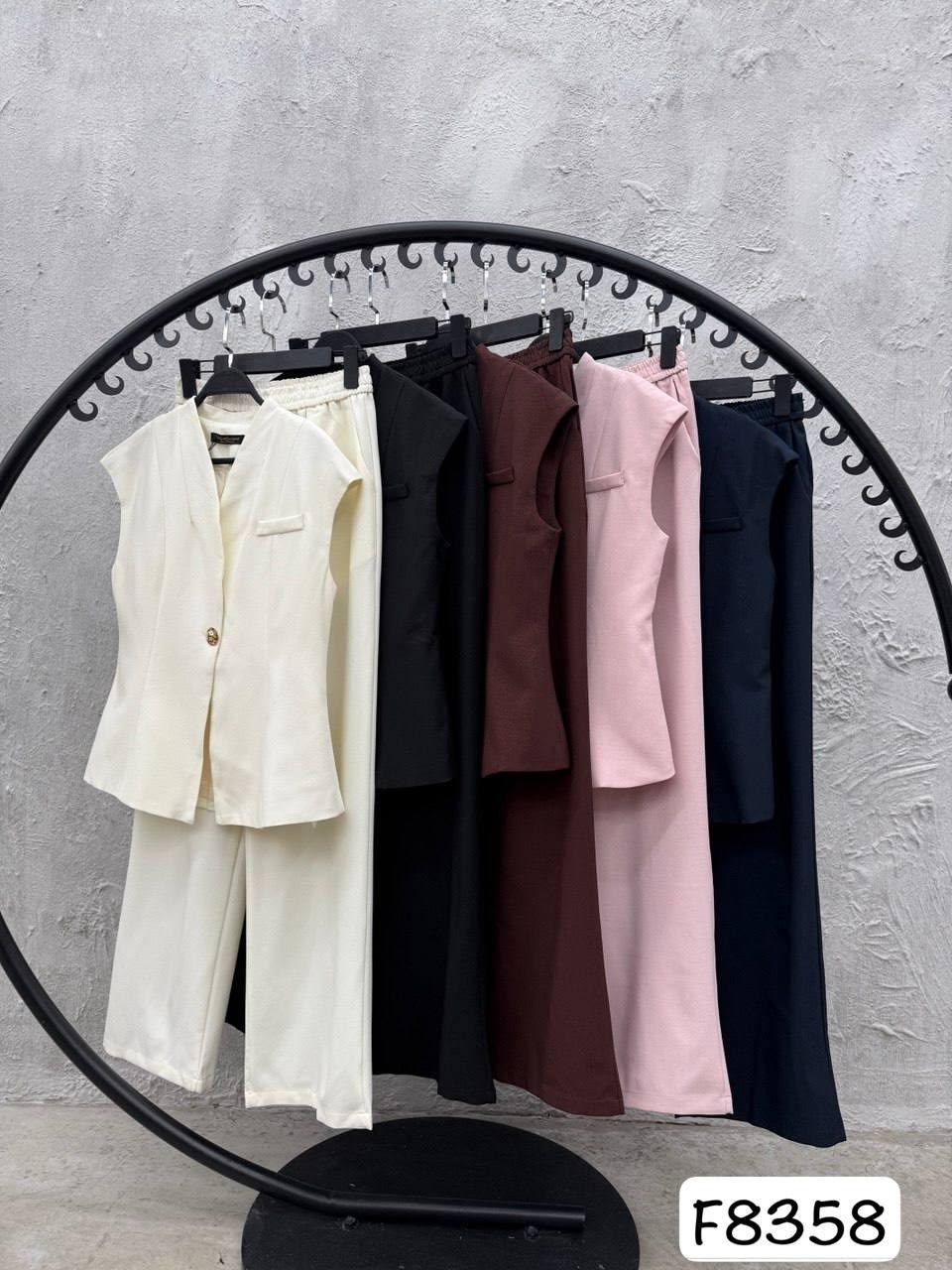 костюм брючный с жилеткой,костюм брючный,летний костюм брючный деловой с жилетом,стильные костюмы,костюм брючный деловой с жилетом dayando