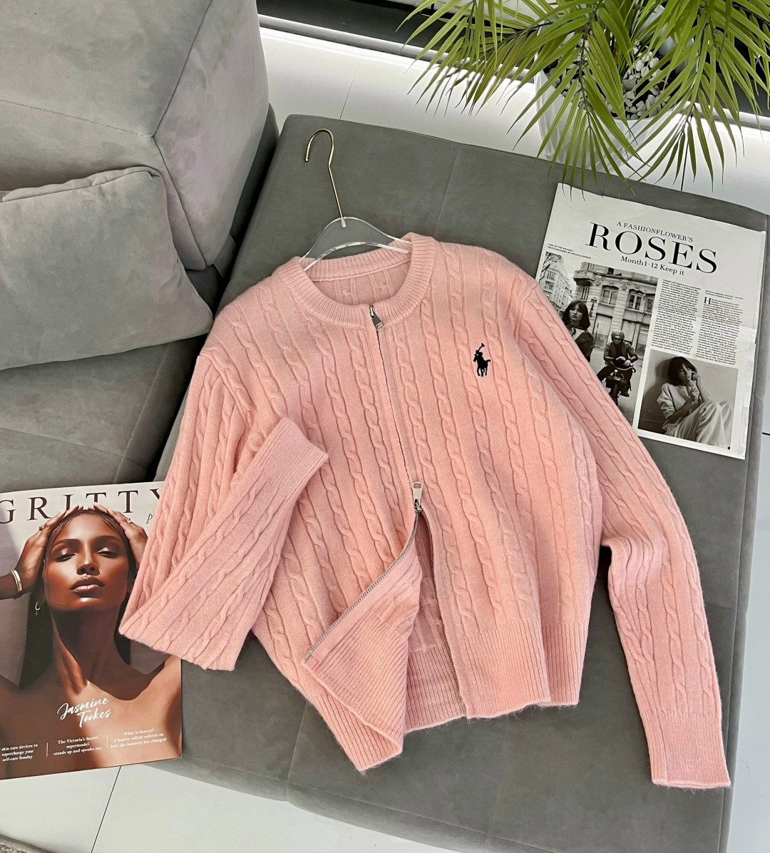 женская кофта,кофта поло,джемпер на молнии polo ralph lauren,свитер polo ralph lauren,кофта лапша