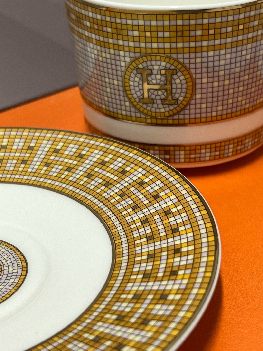 сервиз чайный hermes,набор кофейные,чайные наборы,сервиз чайный кофейный набор hermes на 2 персоны фарфор,hermes набор чайный