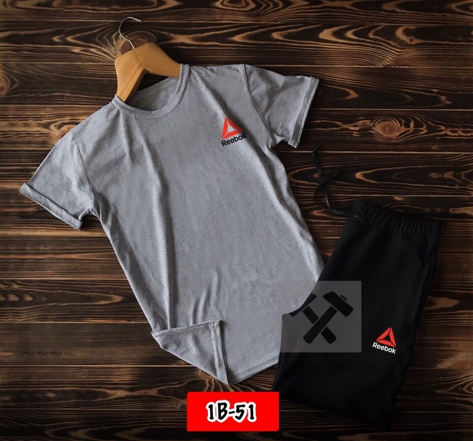 мужские футболки reebok,шорты футболка комплект мужской,костюм спортивный мужской,костюм для мужчин,спортивные костюмы