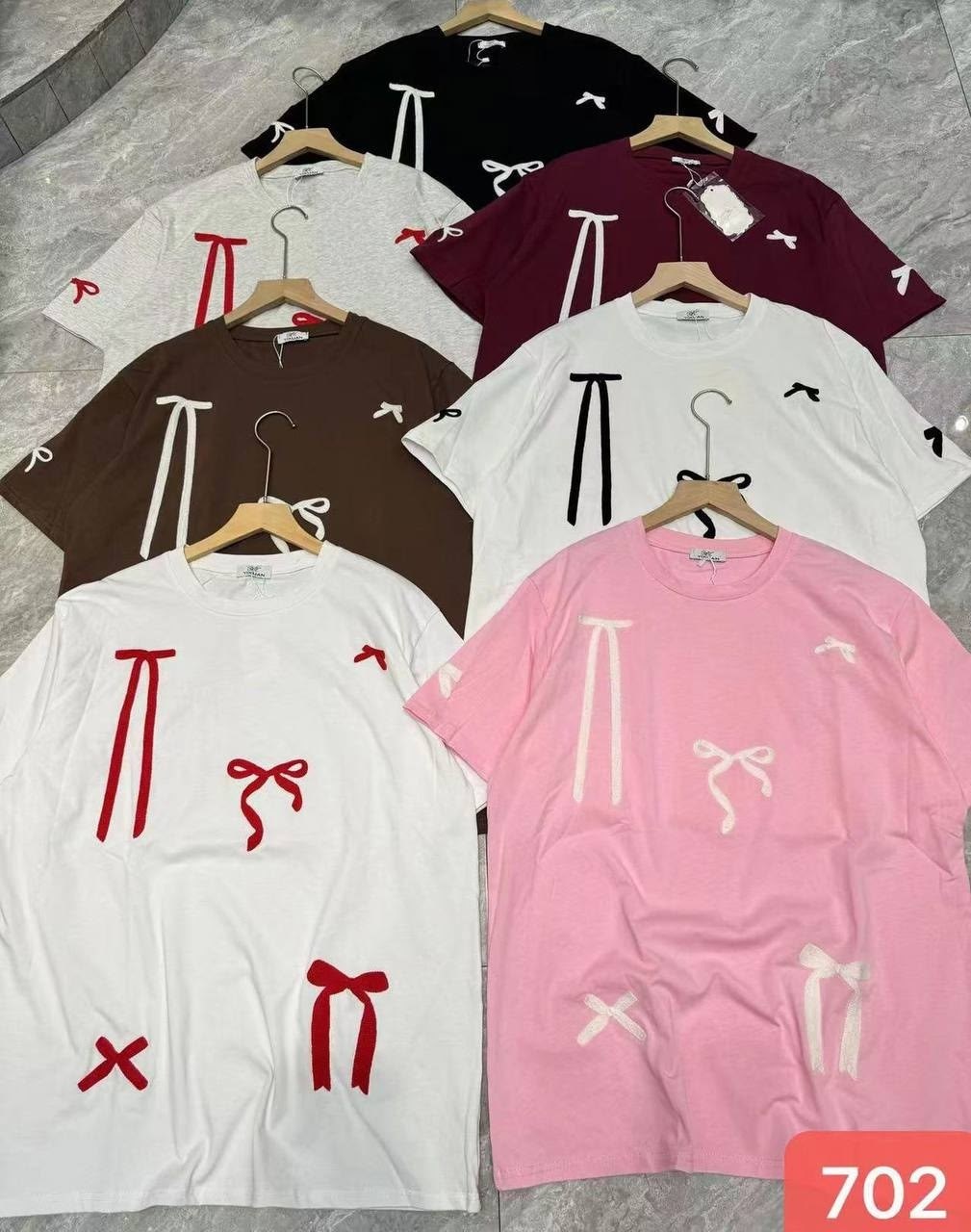 футболка с бантиками,футболка женская,футболка с бантами,футболки оверсайз с принтами,футболка