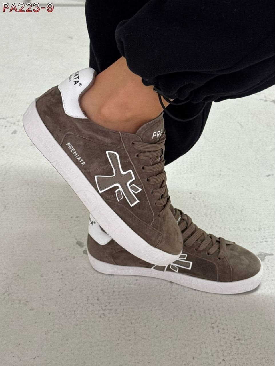 кроссовки premiata,,кроссовки мужские premiata,кеды premiata,мужские кроссовки premiata steven 6973 цвет коричневый размер 41 eu