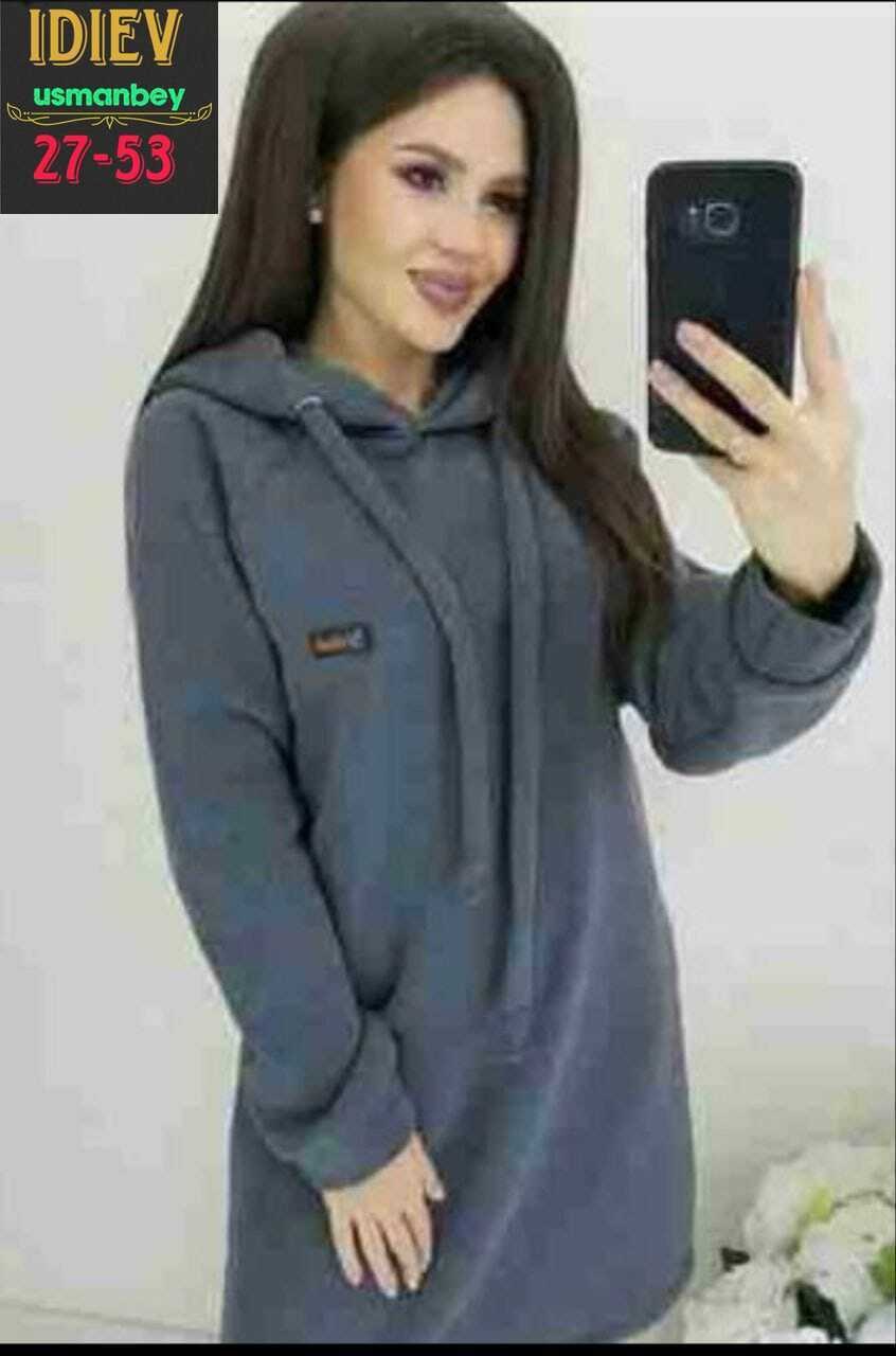 теплое платье с капюшоном,платье толстовка женское,платье худи с капюшоном,платье флис,туника женская платье