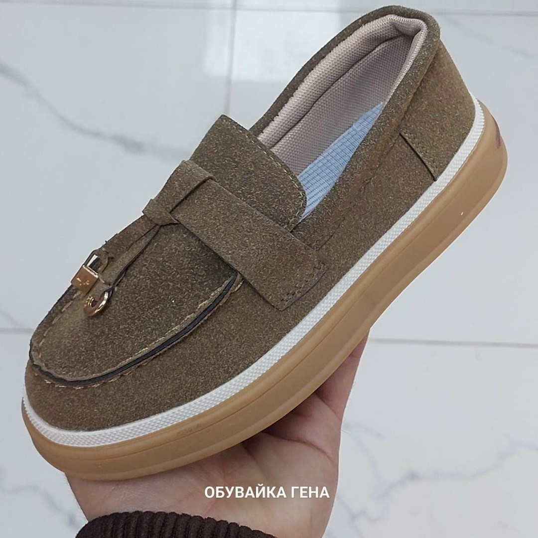 ,обуви,лоферы замш,женская , детская