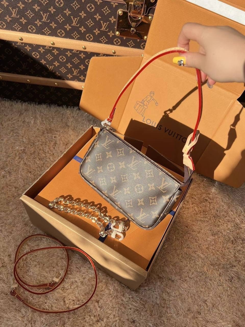 сумка на плечо louis vuitton,louis vuitton сумки,модная женская сумка,сумка женская louis vuitton,женская большая сумка с принтом louis vuitton