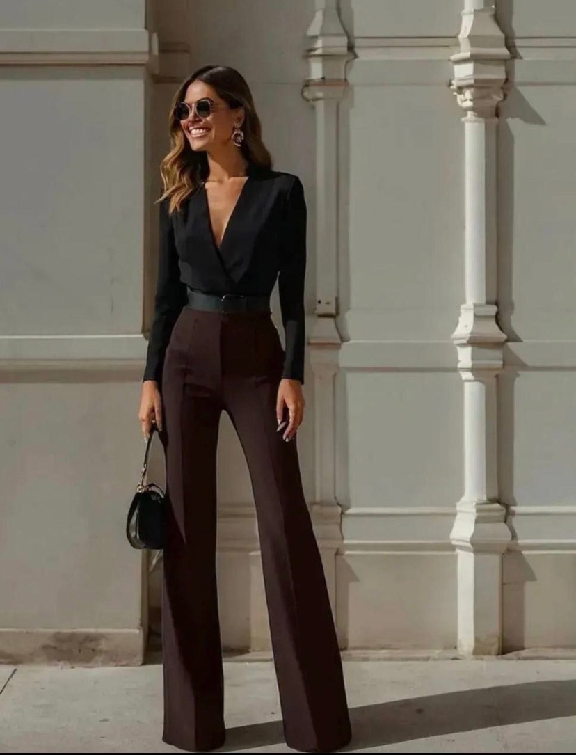 брюки клеш классические unlim 467234415,классические брюки клеш,брюки клеш,клеш штаны,брючный костюм