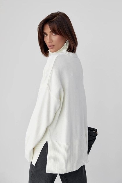 женская кофта,свитера женские,свитер,свитер кофта,водолазка свободного кроя