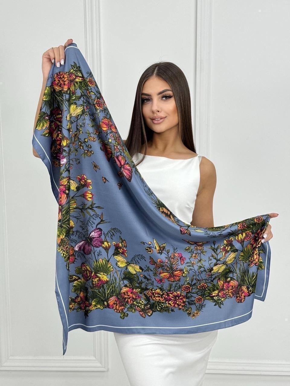 платок женский шелковый,платки шелковые,платок тонкий,атласный платок,женские платки