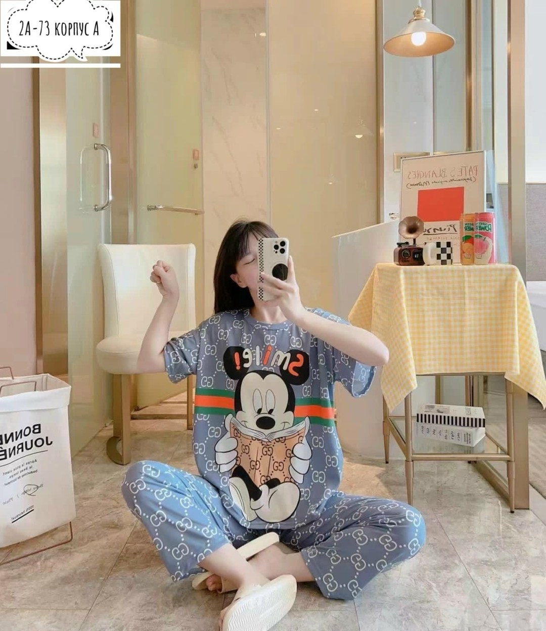 пижама женская,пижама женская со штанами для сна домашняя,пижама женская микки маус,бамбуковые пижамы,пижам