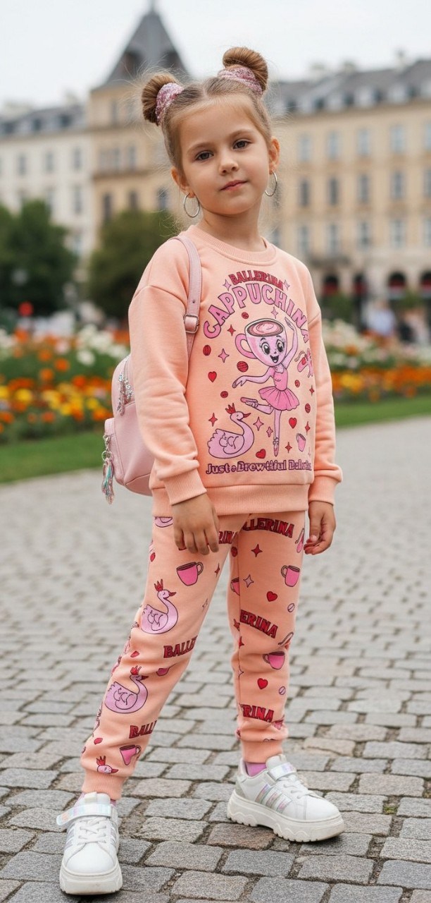 спортивные костюмы для девочек,костюм с принтом,костюм для девочки,детский костюм,детский свитшот