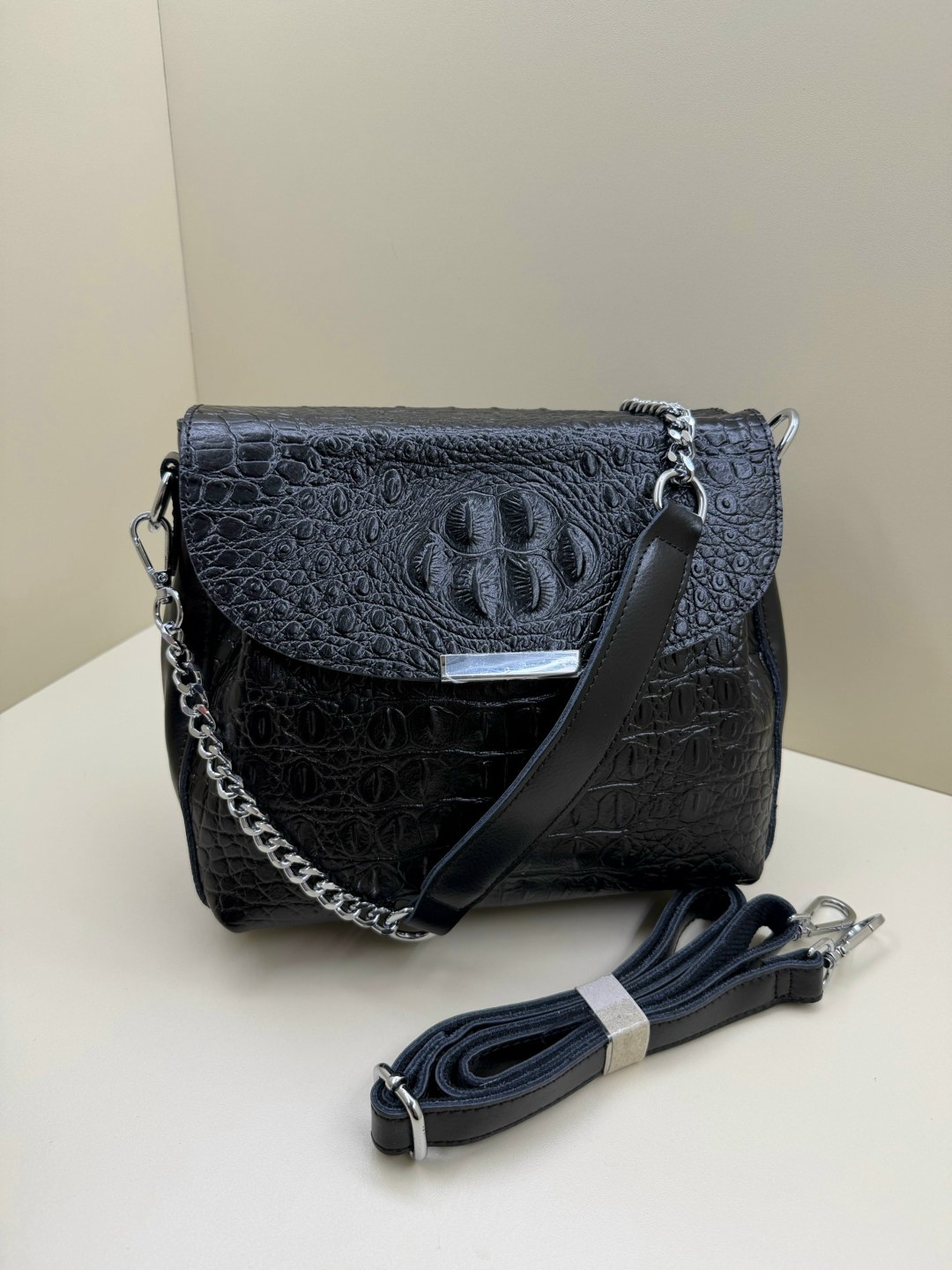 сумка женская,сумка,женская кожаная сумка через плечо j005-220 блек,сумка женская кожаная,сумка женская кросс боди