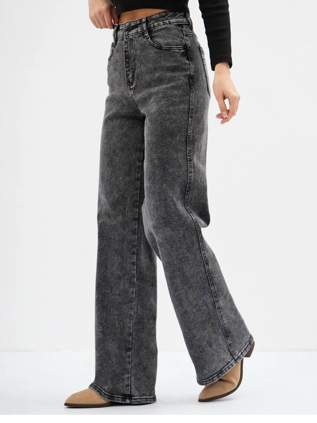 джинсы женские,джинсы широкие,джинсы,джинсы трубы женские,джинсы женские серые