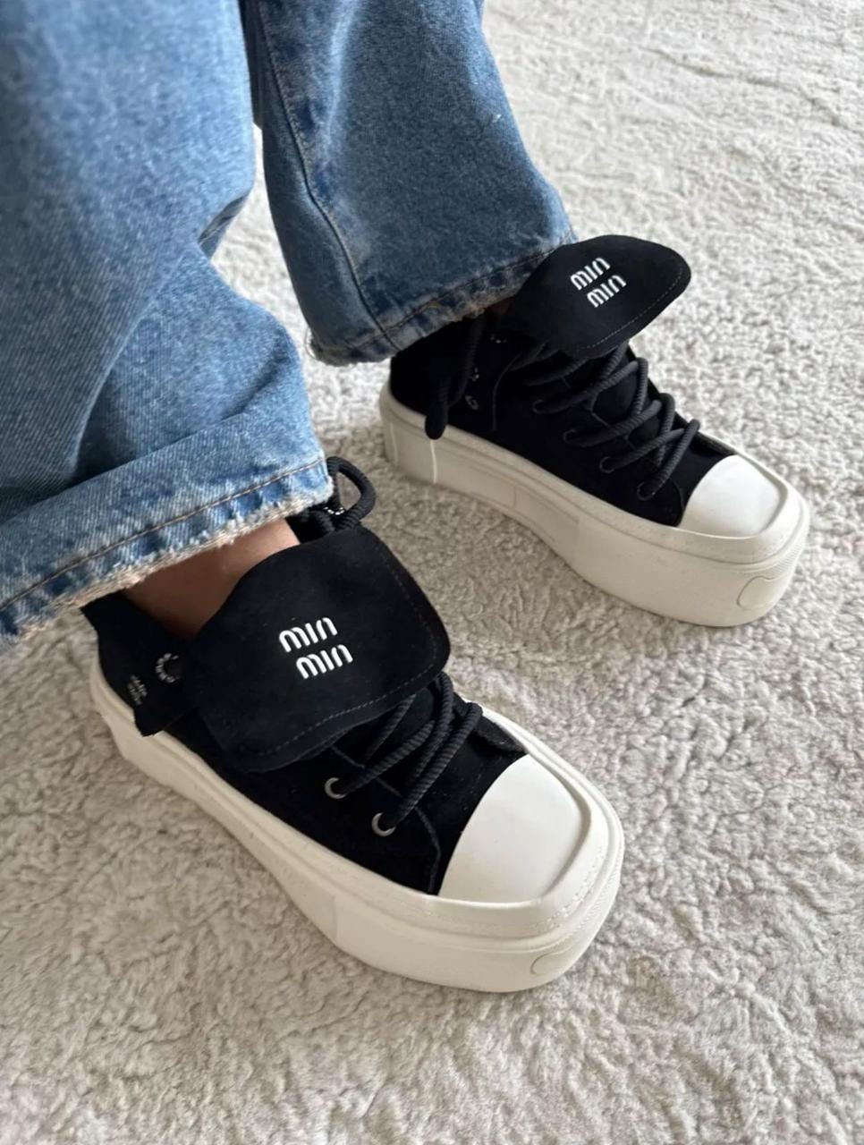 ,mm6 maison margiela высокие кеды черный, женская,кеды на платформе модные,кеды черные женские