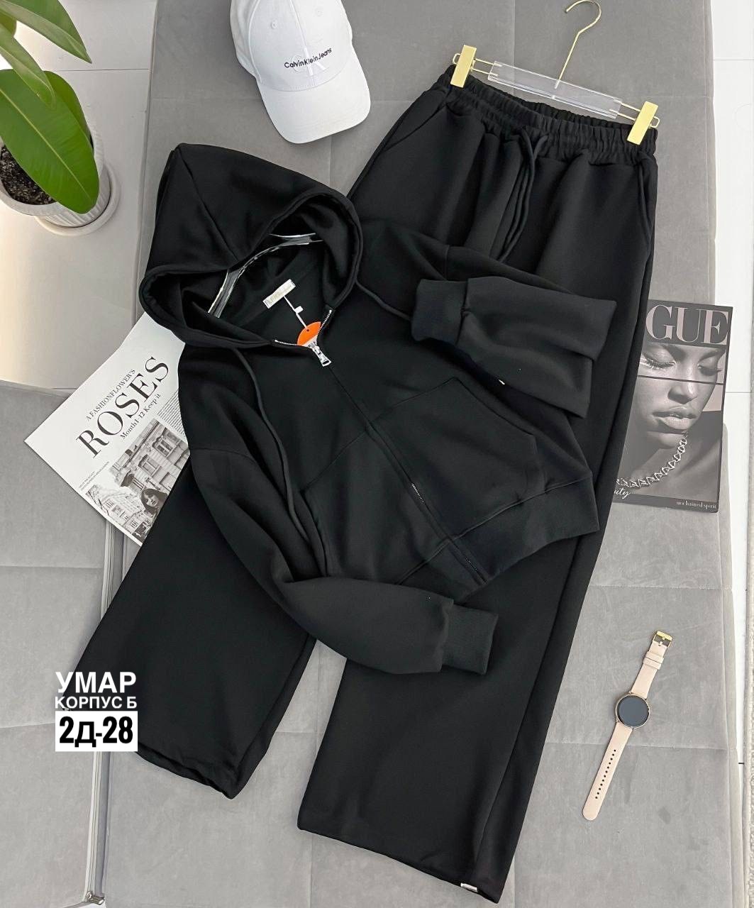 cпортивный костюм женский на флисе,костюм базовый костюм оверсайз зип худи и штаны палаццо,спортивный костюм